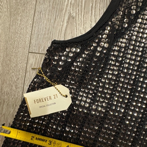 Forever 21 black Sequin Mini Dress - Picture 7 of 10